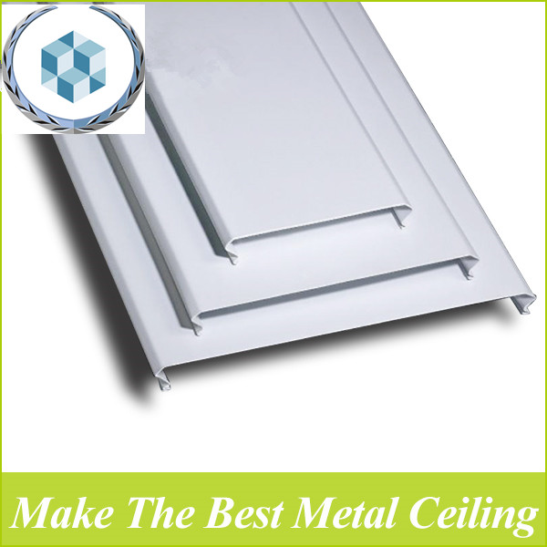 Pannello di alluminio dell'impiallacciatura della decorazione interna del soffitto, pannello di legno integrato del metallo