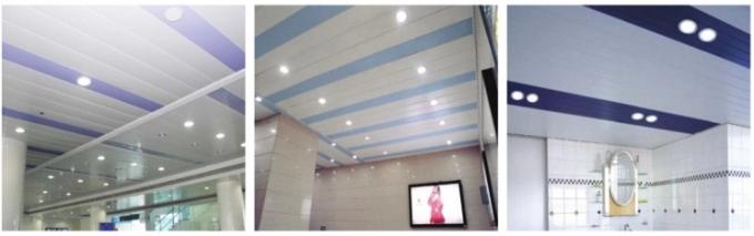 Pannello di alluminio dell'impiallacciatura della decorazione interna del soffitto, pannello di legno integrato del metallo
