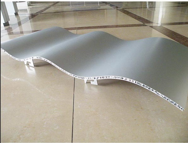 Pannello di alluminio del favo del rivestimento di PVDF per la decorazione interna