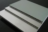 0.2mm Thickness Corrugated Aluminum Roofing Panels , Aluminium Sandwich Panel For Wall Cladding