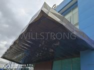 3D Shape 4mm Thickness Aluminum Composite Panels For Shading Spectra Color