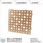 Gold AA1100 3003 H24 Suspended Aluminum Ceiling Panels For Indoor Building