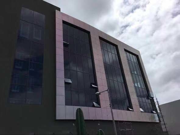 Standard Size Chamelon Dual Color Aluminum Panel Curtain Wall / Composite Metal Wall Panels