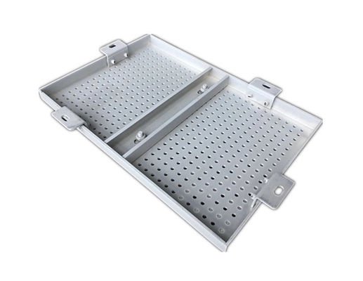 Pannello di alluminio perforato dell'impiallacciatura di PVDF, pannello composito di alluminio di costruzione di progettazione della facciata fornitore