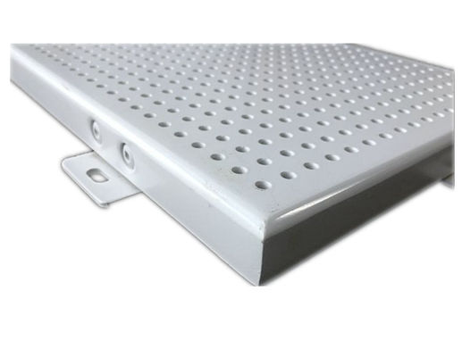 Pannello di alluminio perforato dell'impiallacciatura di PVDF, pannello composito di alluminio di costruzione di progettazione della facciata fornitore