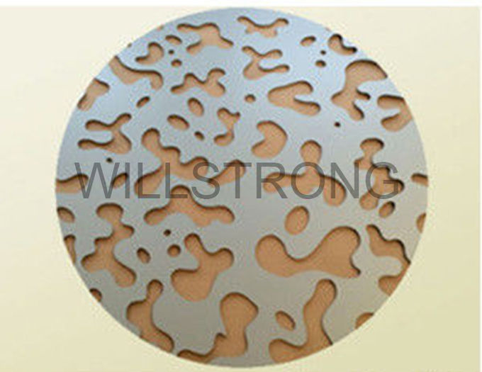 Il soffitto di alluminio perforato ad alta resistenza di Vineer piastrella lo spessore di 6mm - di 3